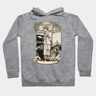 Art Nouveau Bookplate design Hoodie